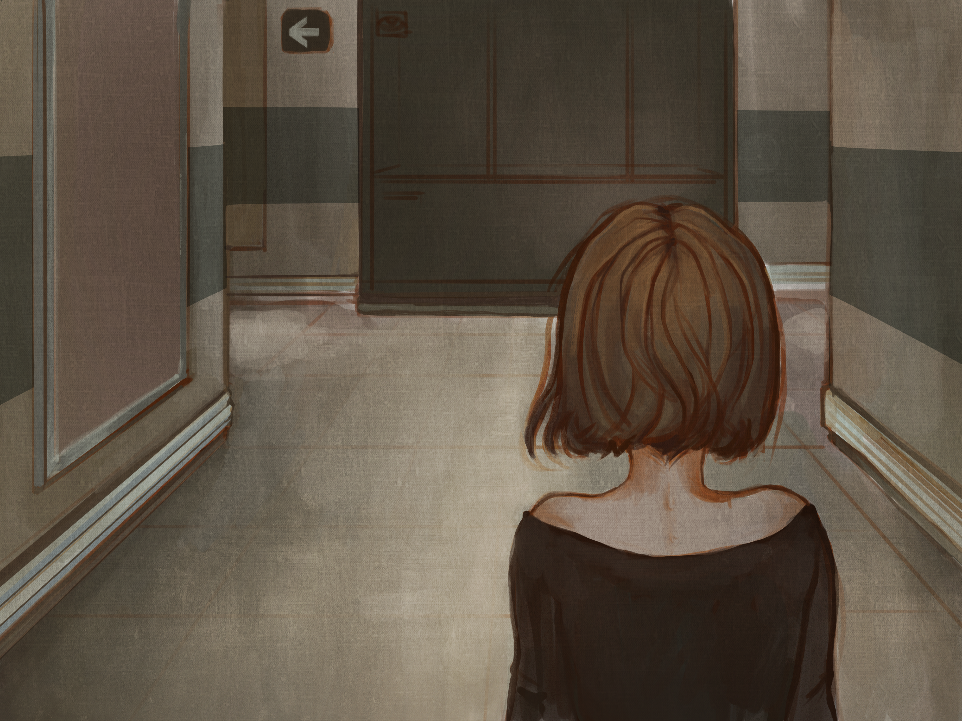 Abstract i (2024) / Procreate